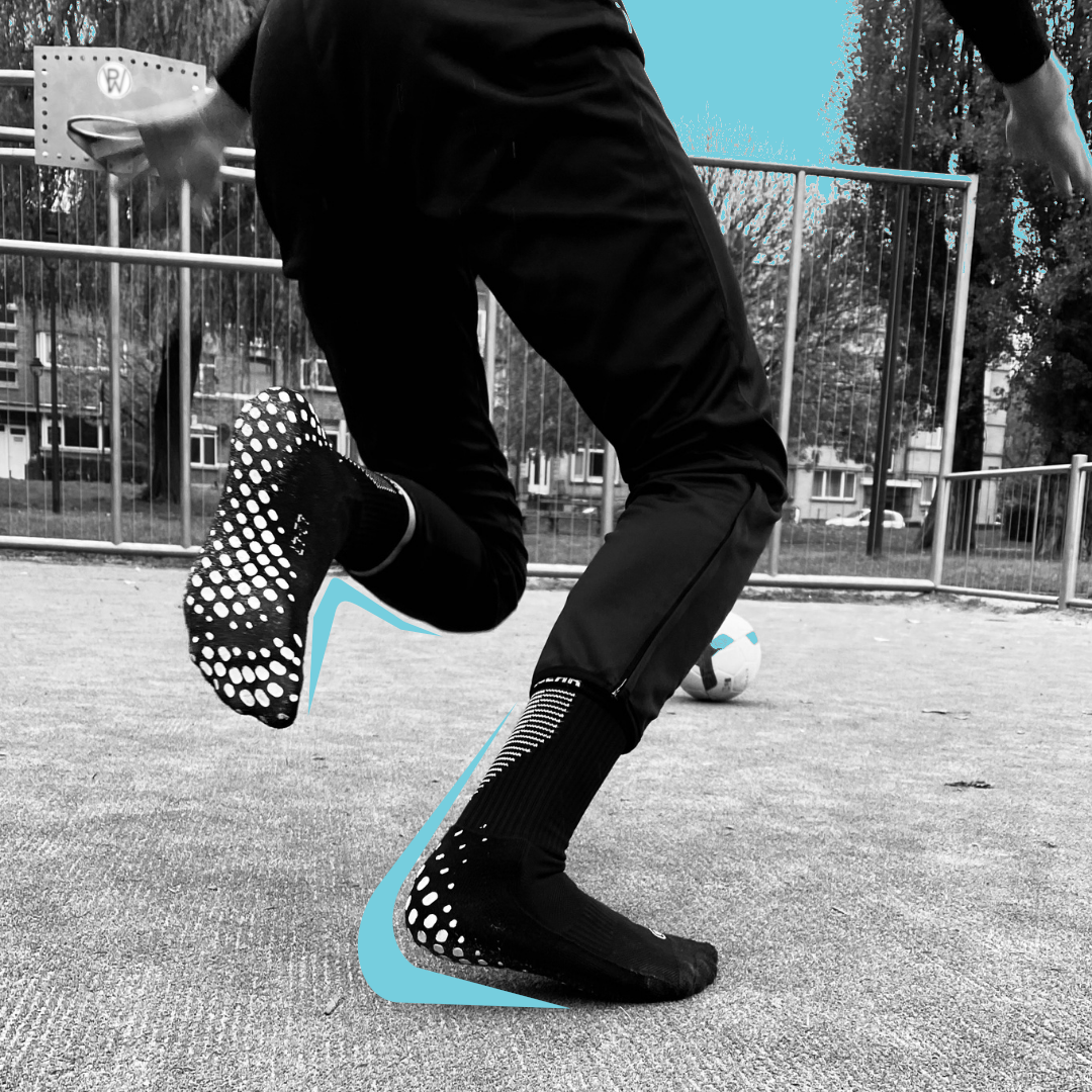 PlayWear Gripsokken Zwart - PlayWear