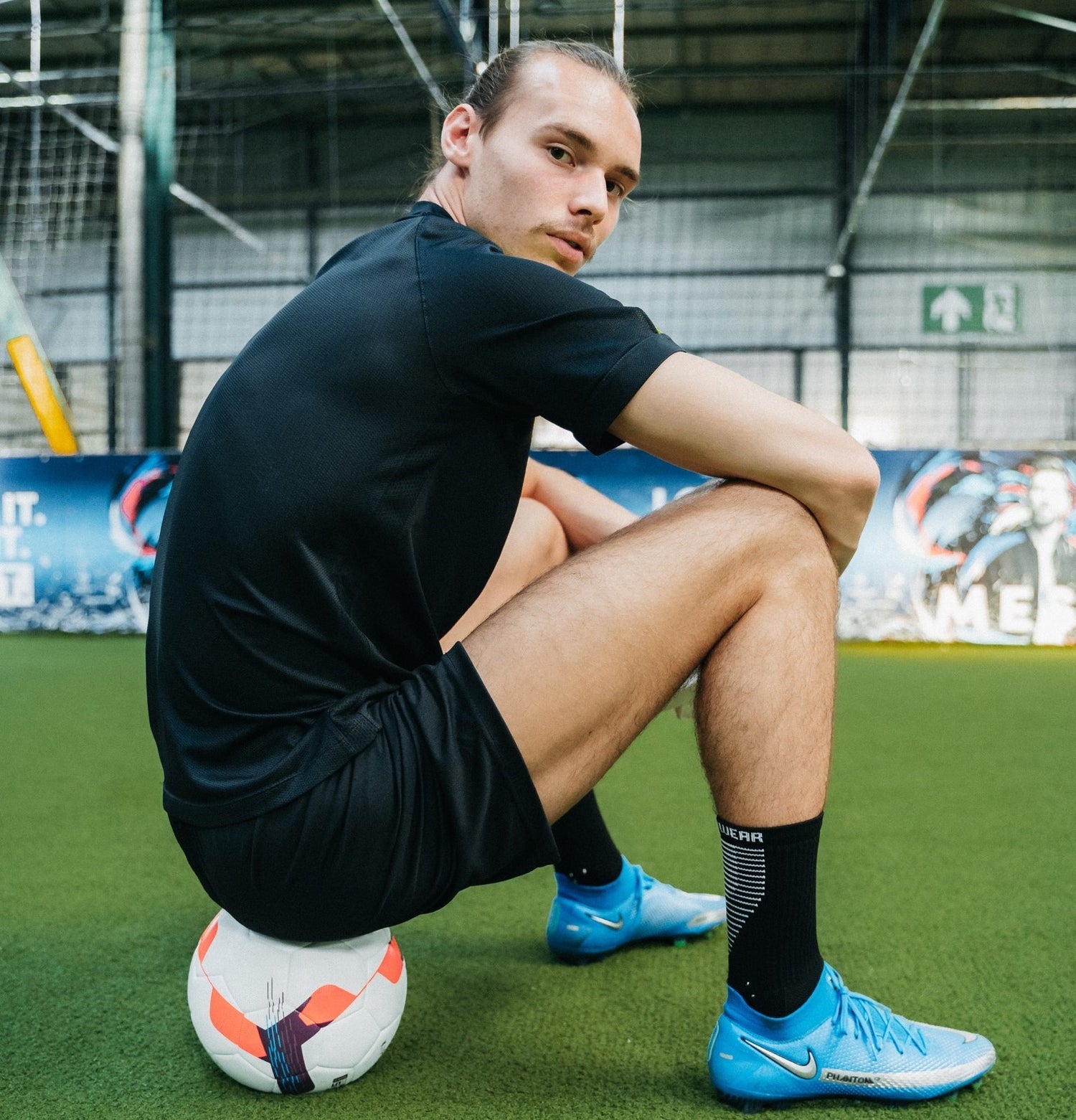 Gripsokken Zwart PlayWear